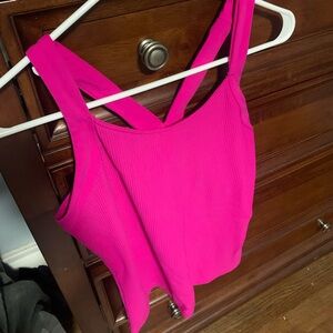 MTA Sport Hot Pink Tank Top
